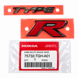 Honda OEM 17-21 Civic Type-R Rear Type-R Emblem